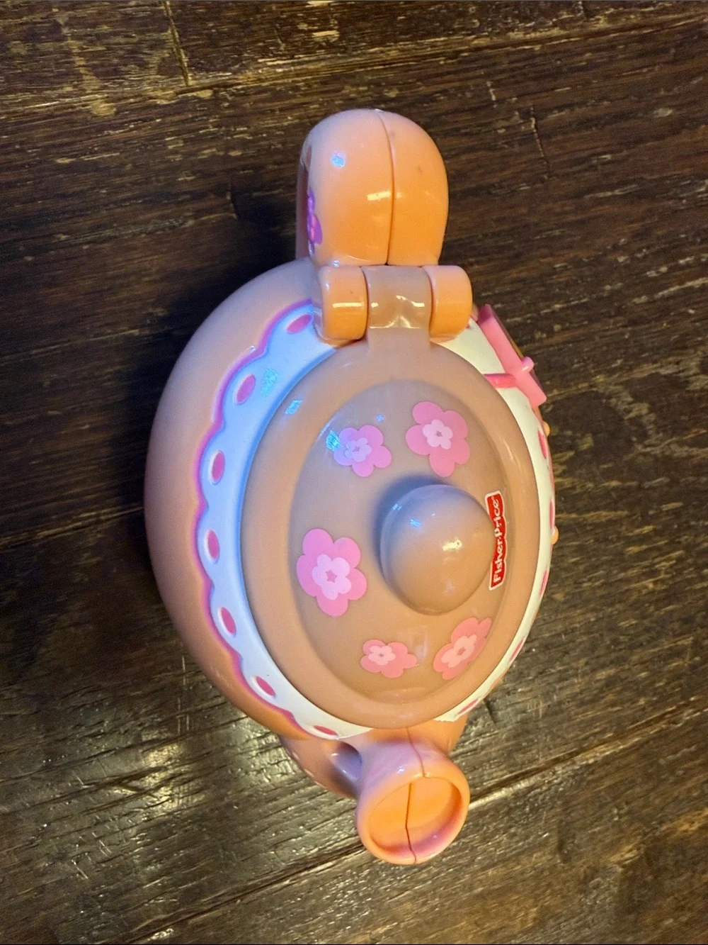Fisher-Price Pink Smiling Tea Pot Musical Toy